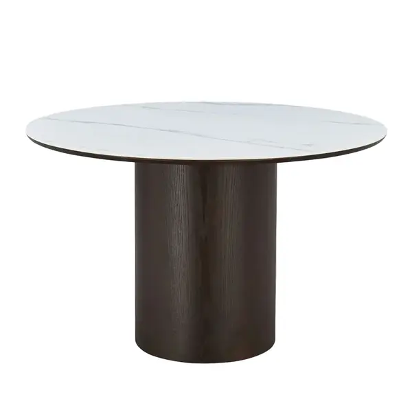 Masa RISONA Ø120 CM - Alb / Ø120cm