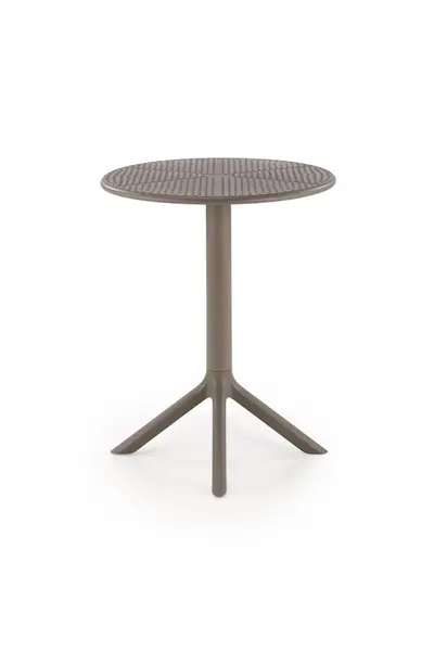 Masa rotunda Calvo khaki ø60/h72 cm