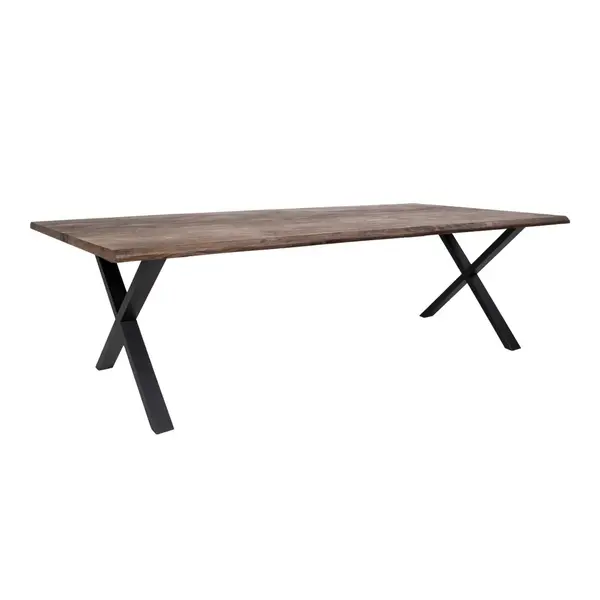 Masa VALIN SMOKED 240x95/300x100 CM - 300x100cm / Maro
