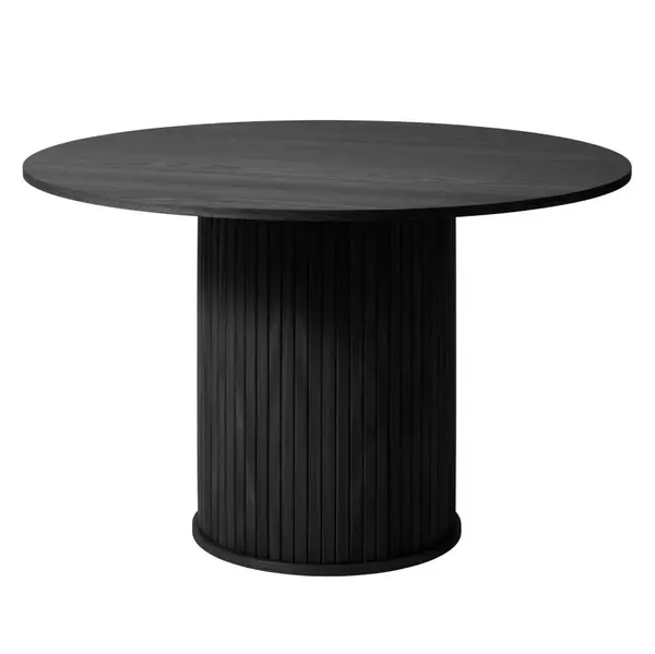 Masa VOLAND Ø120 CM - Negru / Ø120cm