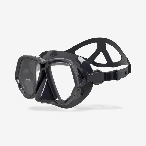 Mască anti-aburire scufundări MASK 500 DUAL Negru-Gri