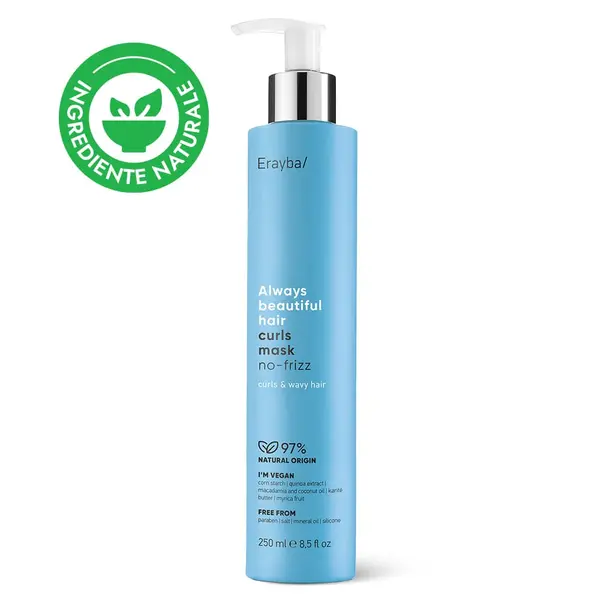 Mască Anti-Frizz pentru Păr Creț Erayba ABH Curls Mask 250 ml