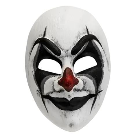 Masca commedia dellarte clown 08471