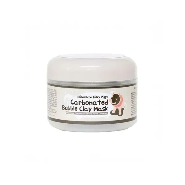 Masca cu argilă carbonatată Milky Piggy bubble clay, Elizavecca, 100g
