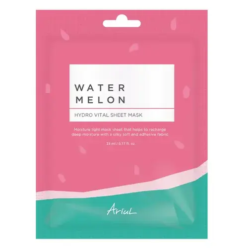 Mască cu Pepene Roșu Watermelon Hydro Vital, Calmare și Hidratare, 23ml | Ariul