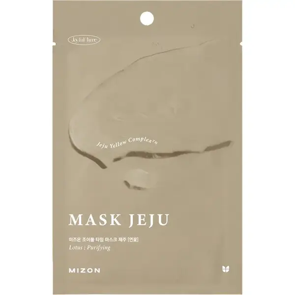 Masca de fata cu extract de lotus Joyful Time, 23g, Mizon