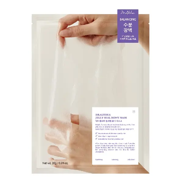 Masca de fata tip servetel Jelly Seal Dewy, 27 g, Dr. Althea