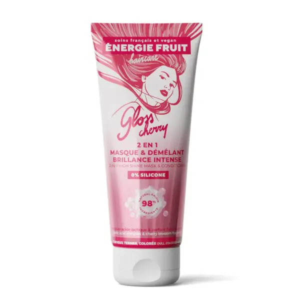 Masca de par 2in1 pentru stralucire intensa si descurcare, 200ml, Energie Fruit