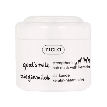 Masca de par cu keratina si lapte de capra, Ziaja | 200 ml