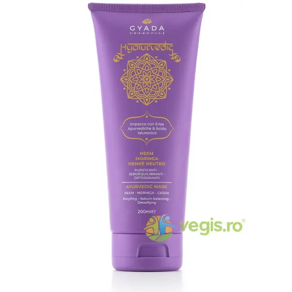 Masca de Par Purificatoare cu Neem si Acid Hialuronic 200ml