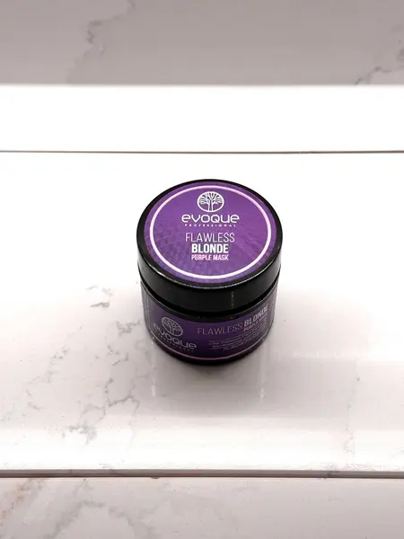 Masca de par purple Silver Evoque Professional Flawless Blonde TRAVEL SIZE 50 ml