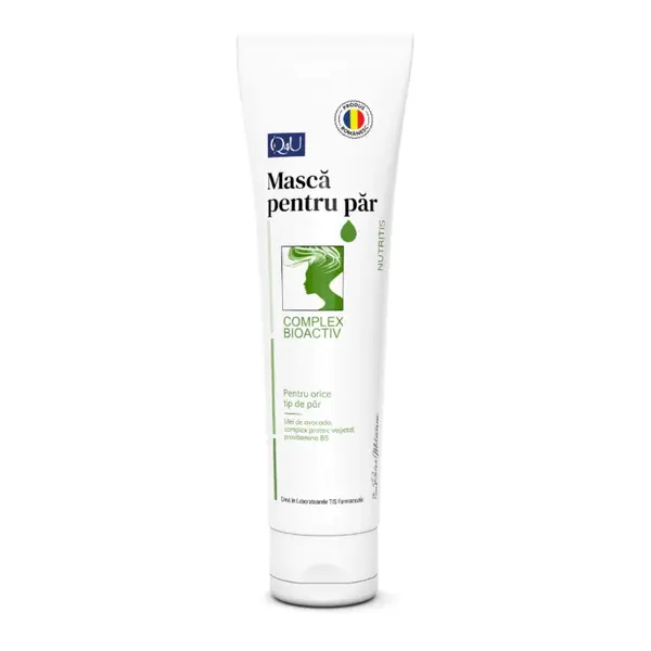 Masca de par Q4U, 150 ml, Tis Farmaceutic