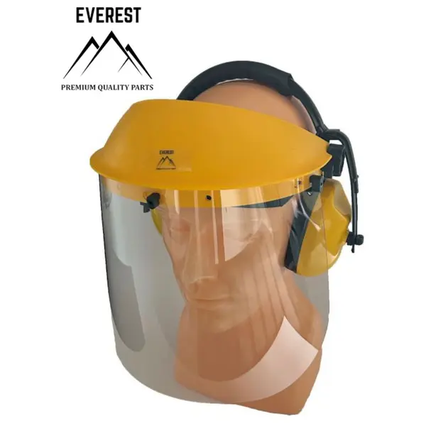 Masca de Protectie Pentru Fata Din Policarbonat Cu Casti Antifonice Everest
