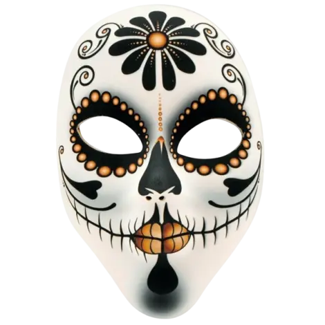 Masca dia de los muertos senora