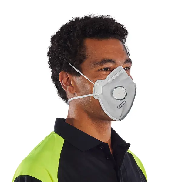 Masca din carbon activ, anti praf fin FFP2 cu supapa COLAD