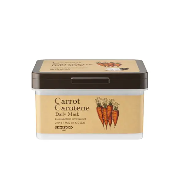 Masca faciala cu caroten din morcov, 270g, Skinfood