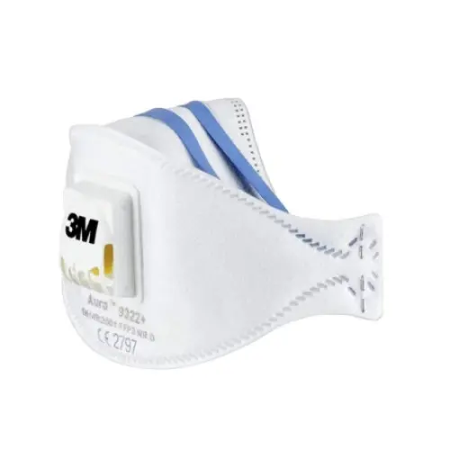 Masca FFP2 respiratorie cu supapa Aura™ 9322+ 3M