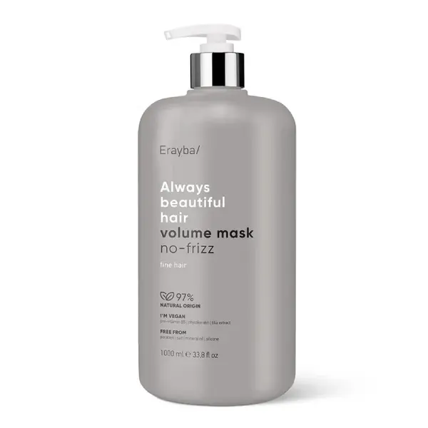 Masca hidratanta pentru Volum ABH Volume Mask No-Frizz, 1000ml, Erayba
