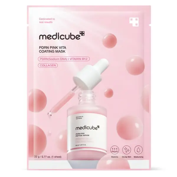 Mască Hrănitoare Medicube PDRN Pink Vita Coating Mask