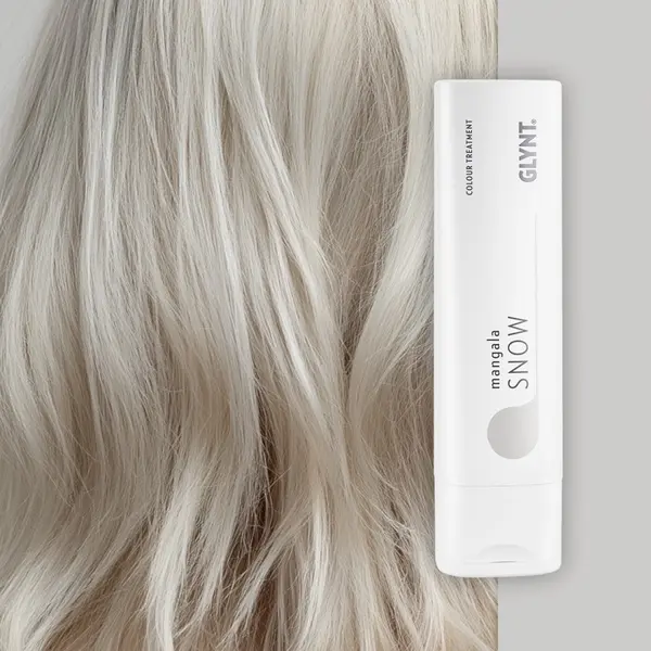 Masca nuantatoare anti yellow pentru nuante reci de blond Snow Mangala, 200 ml