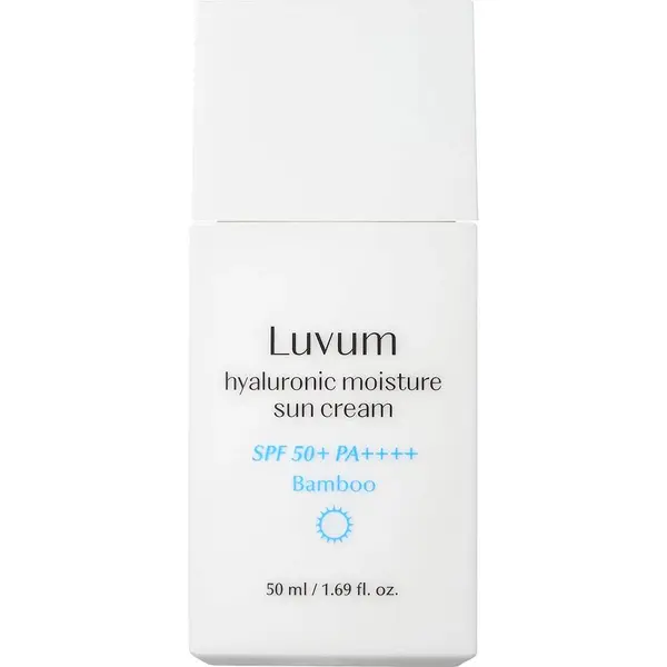 Masca pentru fata Bamboo Hyaluronic Moisture Suncream SPF 50+ PA++++, 50ml, Luvum