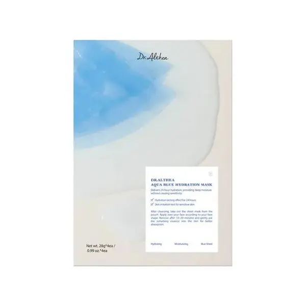 Masca pentru fata hidratanta Aqua Blue, 28gr, Dr. Althea