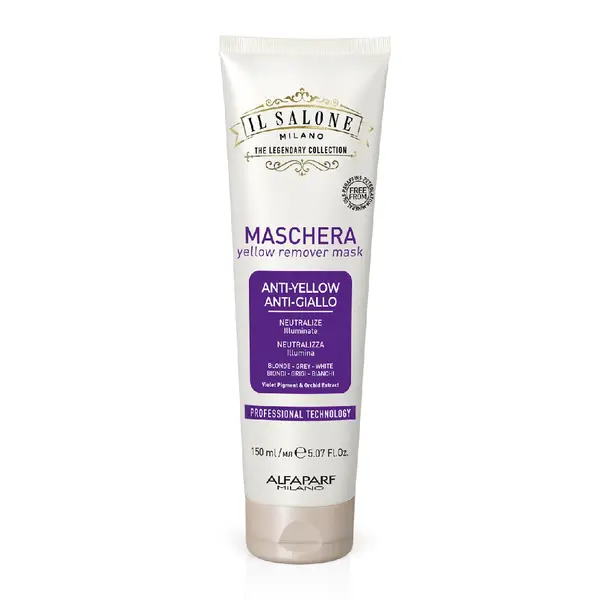 Masca pentru neutralizare tonuri de galben Yellow Remover, 150ml, Il Salone Milano
