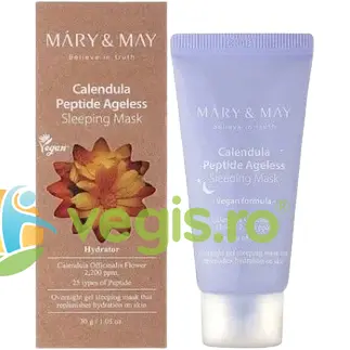 Masca pentru Noapte cu Galbenele si Peptide Mini 30g