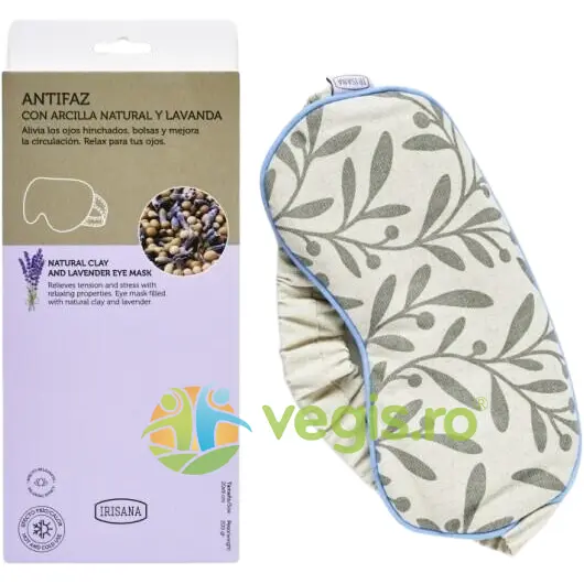 Masca pentru Ochi Anticearcane cu Lavanda si Argila Naturala
