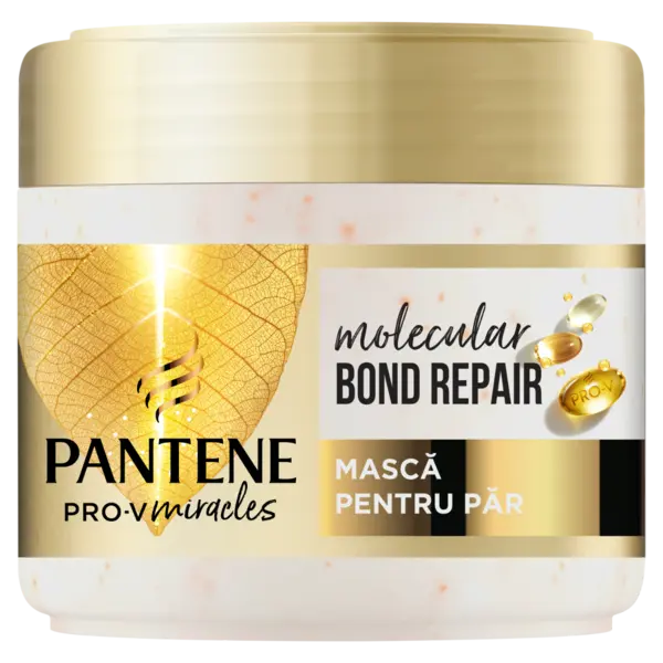 Masca pentru par cu biotina Pro-V Miracles Molecular Bond Repair, 300ml, Pantene