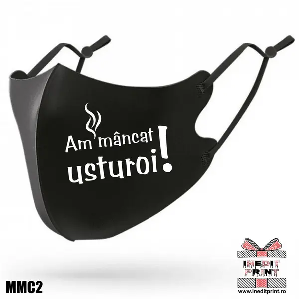 Masca personalizata Am mancat usturoi! MMC2