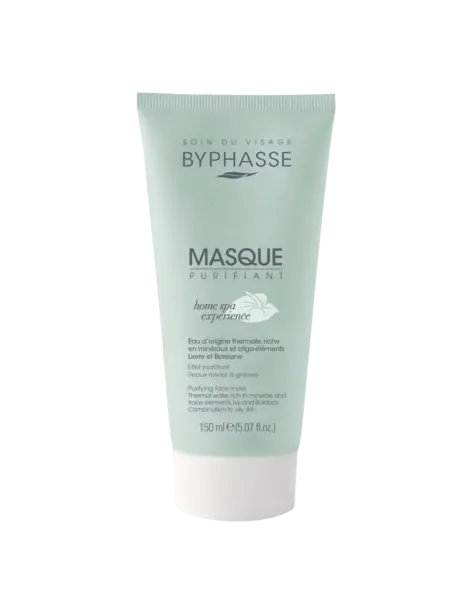 Masca purificatoare pentru ten mixt spre gras Home Spa, 150ml, Byphasse