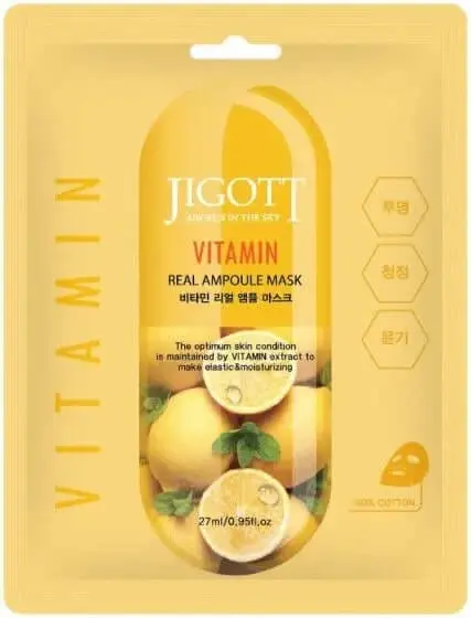 Masca Real Ampoule Mask Vitamin, 27ml, Jigott