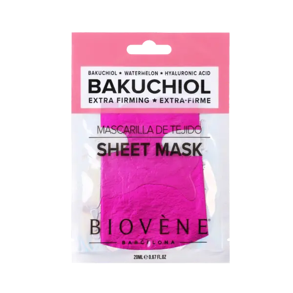 Masca servetel cu Backuchiol si acid hialuronic Extra Firming, 20ml, Biovene