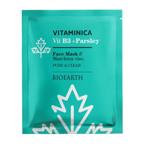 Masca Servetel pentru Ten cu Niacinamida si Patrunjel 15ml