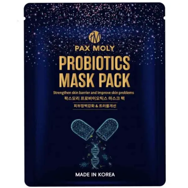 Masca tip servetel cu probiotice, 25ml, Pax Moly