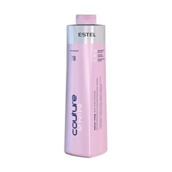 Masca-toner pentru parul blond si decolorat /18 BLOND BAR ESTEL HAUTE COUTURE, 1000 ml