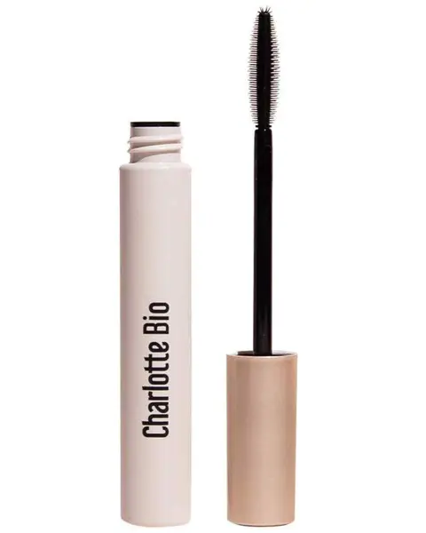 Mascara Bio pentru volum & alungire cu apa de trandafir, ulei de ricin si ceara Maro, 8ml, Charlotte Bio