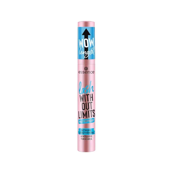 Mascara Lash Without Limits Extreme Lengthening & Volume 03 - Black, 13ml, Essence