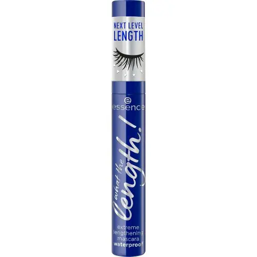 Mascara rezistenta la apa cu efect de alungire What the Length!, 10ml, Essence