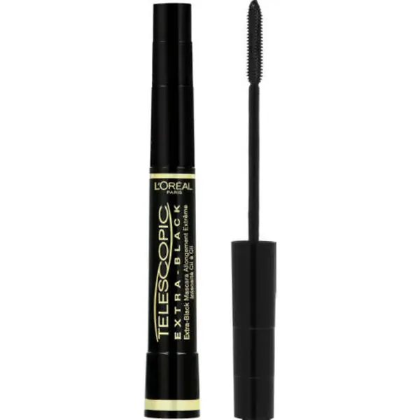Mascara Telescopic Black Carbon, 8ml, L'Oreal Paris