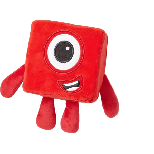 Mascota din plus Numberblocks - Unu