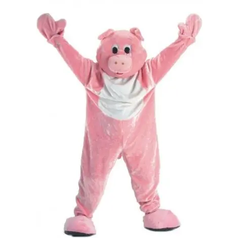 Mascota porcusor roz profesionala