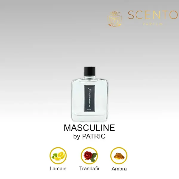 Masculine by Patric, apa de parfum 100 ml, barbati