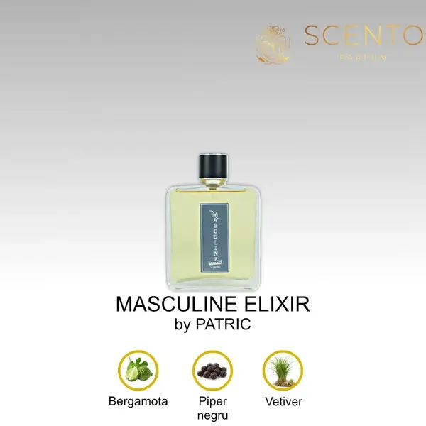 Masculine Elixir by Patric, apa de parfum 100 ml, barbati