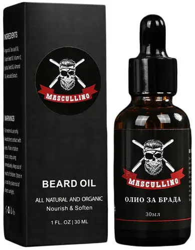 Mascullino Ulei de barbă, Vanilie, 30 ml