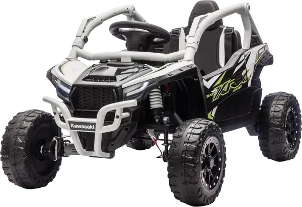 Mașină cu acumulator KikkaBoo - Licensed Kawasaki, KRX 1000, Gri-Negru