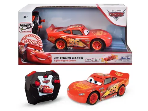 Masina cu radiocomanda Disney Cars - Lightning McQueen (Rosu)