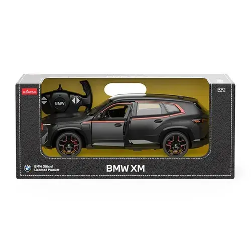 Masina cu telecomanda BMW XM, scara 1:14, Negru