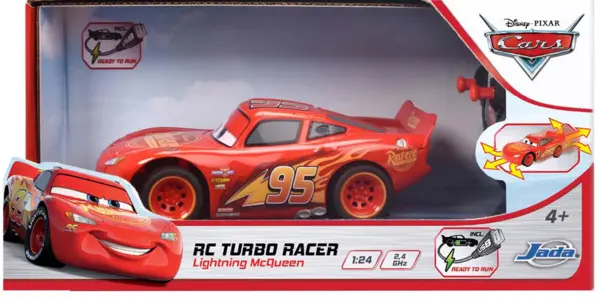 Masina cu telecomanda - Cars - Fulger McQueen | Jada Toys